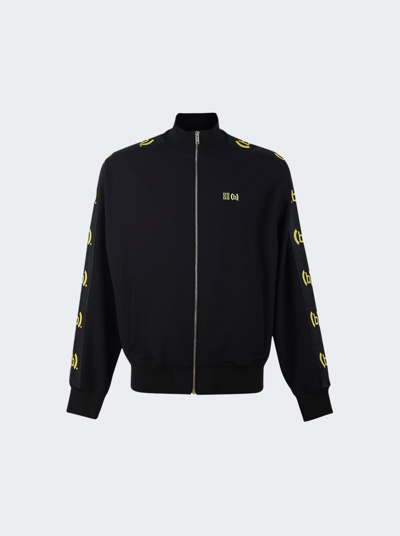 Givenchy Textured Patch-detail Bomber Jacket In Black
