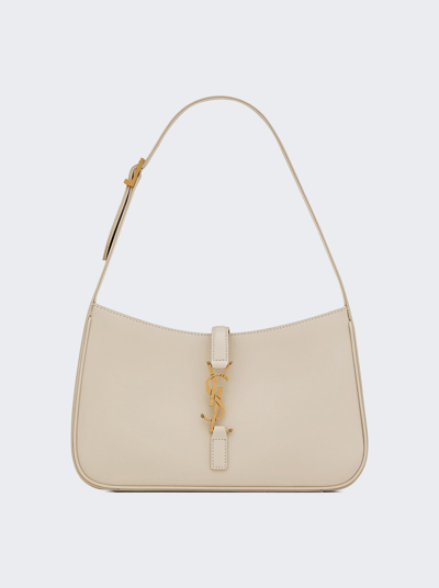 Saint Laurent Le 5 Ã 7 Shoulder Bag In Crema Soft