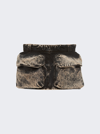 Miu Miu Washed-denim Mini Skirt In Black