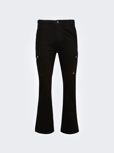 Amiri Black M65 Cargo Jeans In Black