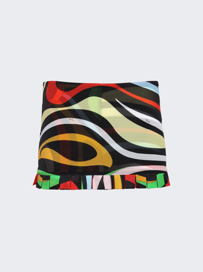 Pucci Bedruckter Skort In Multicolor