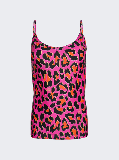 Pucci Classic Tank Top In Pink