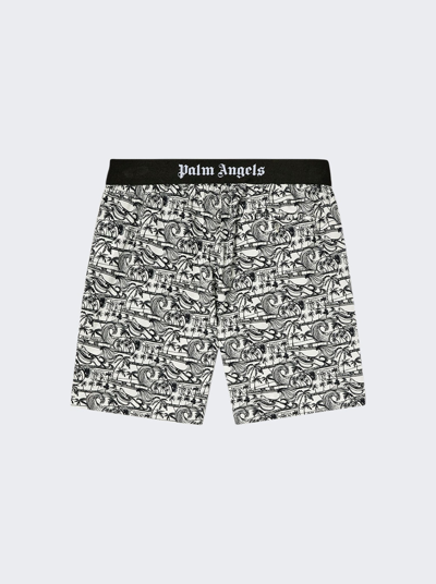 PALM ANGELS WAVES EASY SHORTS