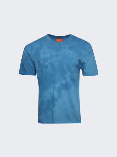 Notsonormal Splashed Short Sleeve Tee In Sky Blue