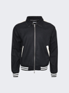 Rhude Logo-appliquéd Wool-blend Varsity Jacket