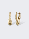 Melissa Kaye Ada Huggie Hoops Earring In Yellow Gold