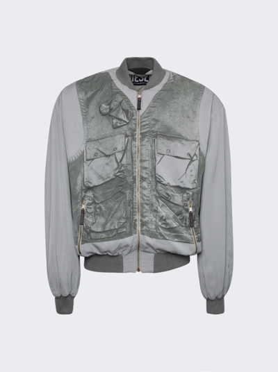 Diesel J-corin Jacket In Grey