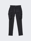 GIVENCHY CARGO TROUSERS WITH SIDE POCKETS BLACK