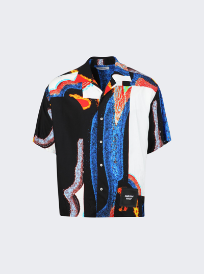 Ambush Bowling Allover Printed Shirt In Multicolor