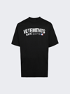 VETEMENTS FLAG LOGO T-SHIRT