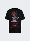VETEMENTS JAVA EMBROIDERED T-SHIRT