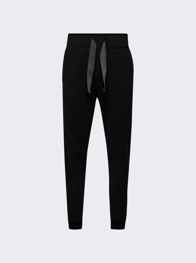 Lanvin Curb Lace Trousers In Black