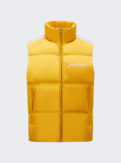 Moncler Genius X Palm Angels Rodman羽绒背心 In Yellow