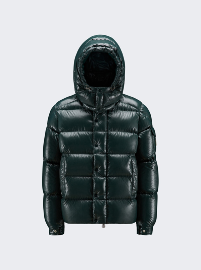 Moncler Maya 70 Jacket In Forest Green