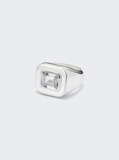 Hatton Labs Emerald Cut Signet Ring