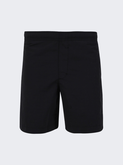 Givenchy 4g Long Swim Trunks In Black