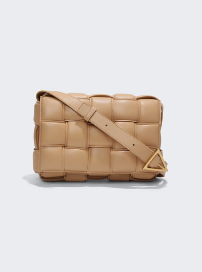 Bottega Veneta Padded Cassette In Neutral