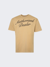 JUST DON AUTHORIZED DEALER SHORT SLEEVE T-SHIRT BROWN