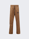 JUST DON TRACK SWEATPANTS BROWN