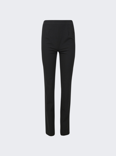 Heron Preston Gabardine Stretch Zip Pants In Black