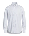 GUGLIELMINOTTI GUGLIELMINOTTI MAN SHIRT WHITE SIZE 17 COTTON