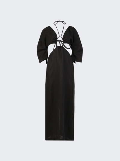 Mara Hoffman Celia Dress In Black