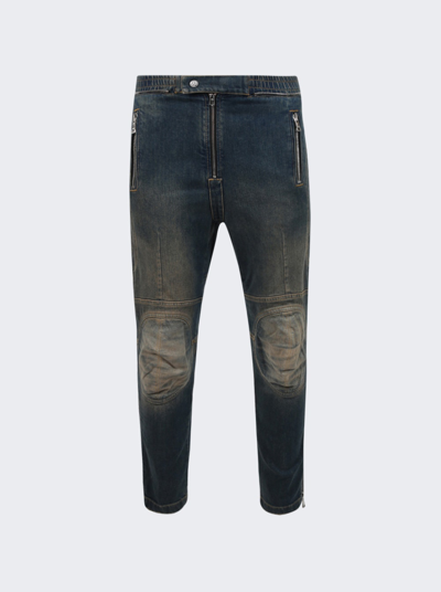 Balmain Jeans In Blue Denim