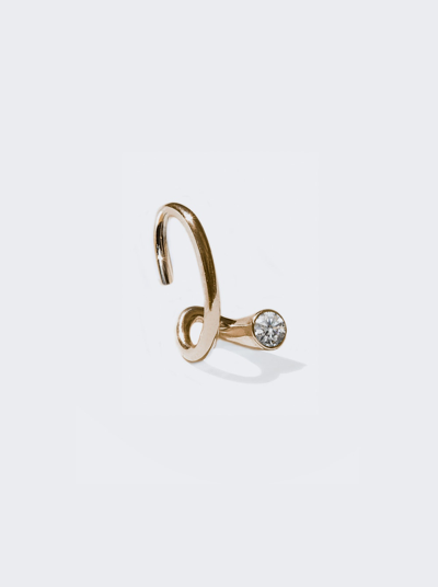 Katkim Crescendo Flare Ear Cuff In Gold