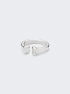 HATTON LABS BONE RING STERLING SILVER