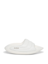 Balmain B-it-quilted Lambskin In Blanc White