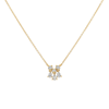 Delfina Delettrez 18kt Yellow Gold Dancing Diamonds Necklace