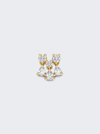 Delfina Delettrez Dancing Diamonds Earring In Not Applicable