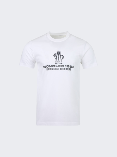 Moncler Genius 2 Moncler 1952 Classic T-shirt In White