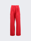 Lhd Ventilo Cargo Pants In Cherry Red