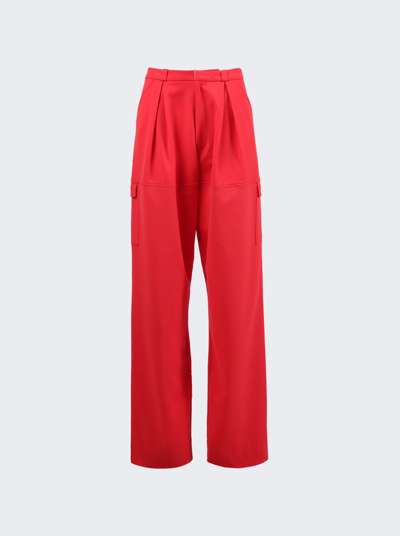Lhd Ventilo Cargo Pants In Red
