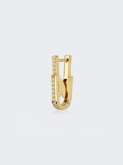 Eéra Single Pin Earring In Yellow Gold