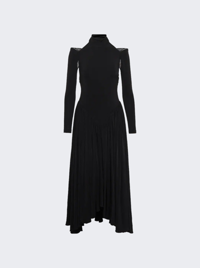 Khaite Dasa Dress In Black