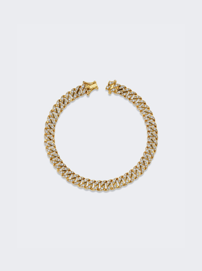 Anita Ko 18kt Yellow Gold Havana Diamond Bracelet In Not Applicable