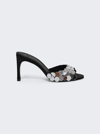 COPERNI MIRROR-EMBROIDERED MULE BLACK