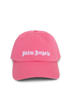 PALM ANGELS CLASSIC EMBROIDERED LOGO CAP