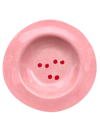 LAETITIA ROUGET PINK CHERRY DINNER PLATE