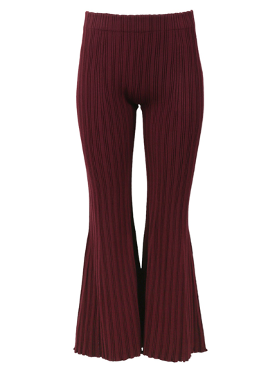 Proenza Schouler White Label Knit In Plum Brown