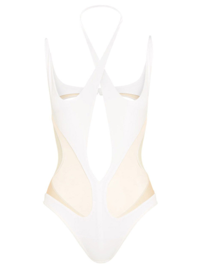 Mugler Sheer Panel Bodysuit