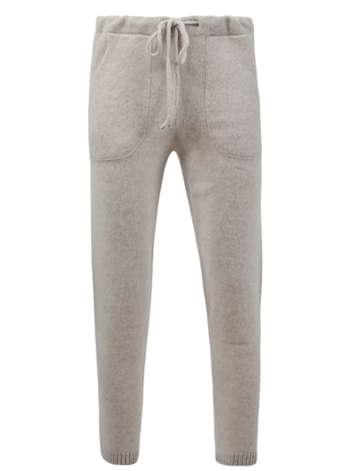 The Elder Statesman Relaxed Sweatpants In White