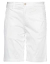 Re-hash Re_hash Man Shorts & Bermuda Shorts White Size 31 Cotton, Elastane