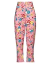 Love Moschino Woman Pants Pink Size 4 Viscose, Elastane In Pink