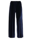 Rossopuro Woman Pants Midnight Blue Size M Polyester, Elastane