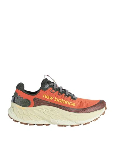New Balance More Trail V3 Man Sneakers Orange Size 12 Textile Fibers