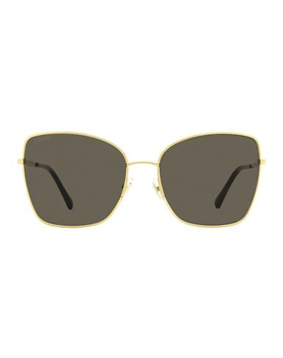 Jimmy Choo Butterfly Alexis Sunglasses Woman Sunglasses Grey Size 59 Metal