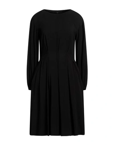 Manila Grace Woman Midi Dress Black Size 2 Viscose, Polyurethane